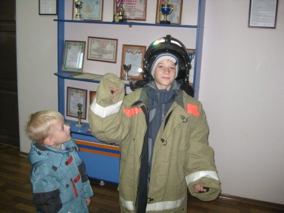 Экскурсия в пожарную часть Красноярск